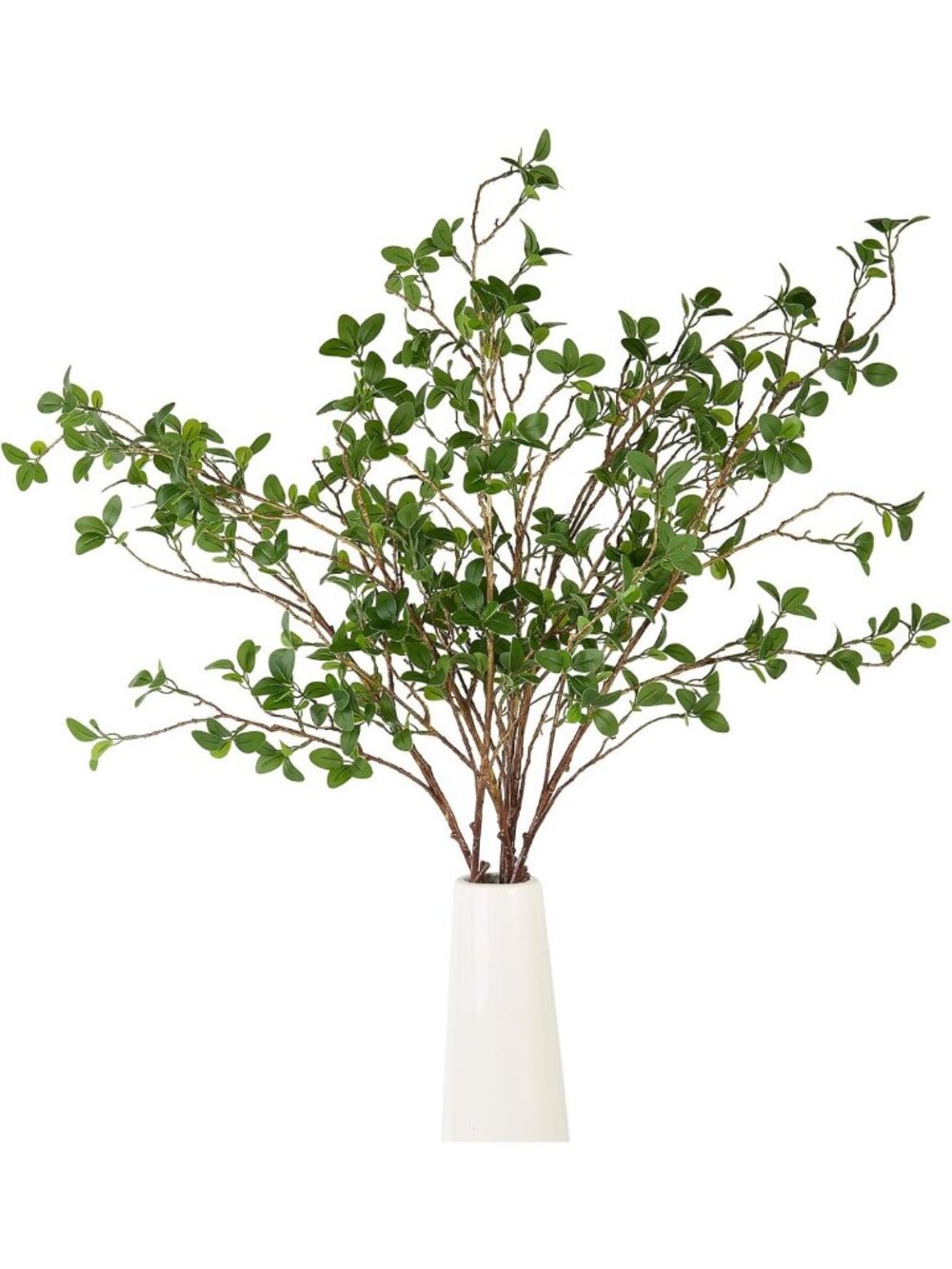8 Pcs 41.3" Greenery Stems - Long Olive Branches for Home, Office & Garden Decor